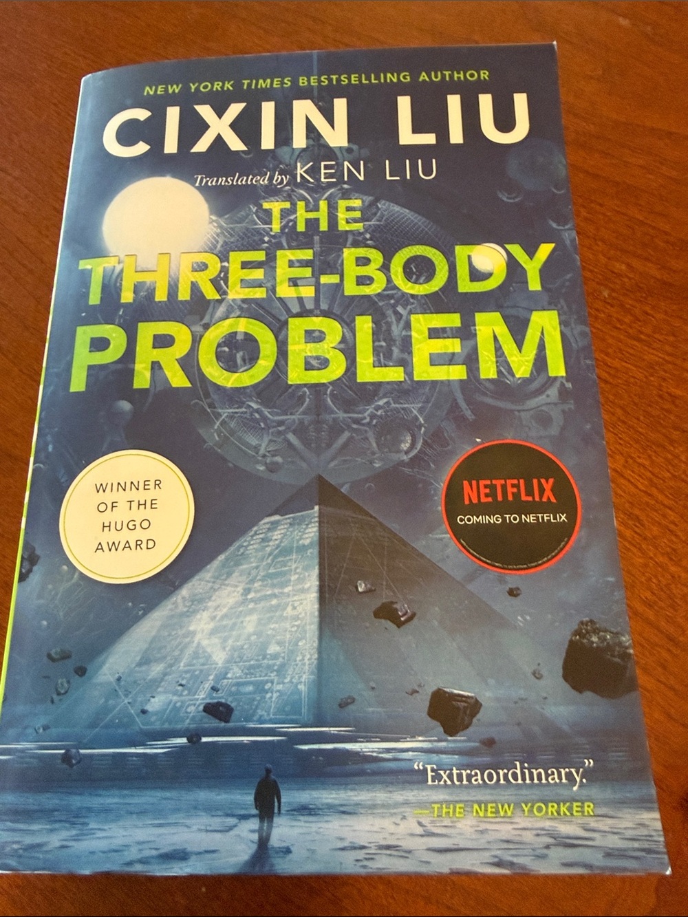 Cixin Liu — The Three-Body Problem (Blue Cover)
